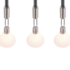 Κρεμαστό Φωτιστικό Trio Lighting 3xE27 Νικελ Χρώματος – 319500307