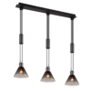 Κρεμαστό Φωτιστικό Trio Lighting 3xE27 Μαύρου Χρώματος – 319500332