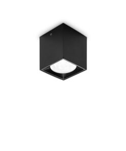 IDEAL LUX Φωτιστικό Σποτ Οροφής DOT LED 4W 3000K Μαύρου Χρώματος – 319803