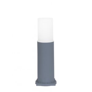 Δαπέδου μοντέρνο κυλινδρικό πλαστικό  D-271 GREY H35cm Heronia – 32-0121