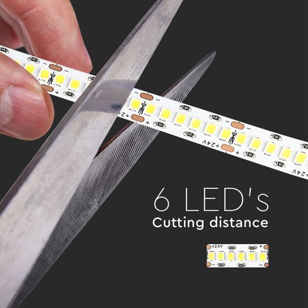 LED Ταινία 15W V-TAC PRO Samsung Chip Dimmable 24V 1650 lm/m Φυσικό 4000Κ 10 Μέτρα – 21321