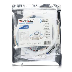 LED Ταινία 15W V-TAC PRO Samsung Chip Dimmable 24V 1600 lm/m Θερμό Λευκό 3000Κ 10 Μέτρα – 320