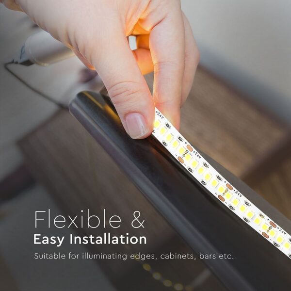LED Ταινία 15W V-TAC PRO Samsung Chip Dimmable 24V 1650 lm/m Φυσικό 4000Κ 10 Μέτρα – 21321