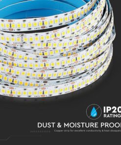 LED Ταινία 15W V-TAC PRO Samsung Chip Dimmable 24V 1650 lm/m Φυσικό 4000Κ 10 Μέτρα – 21321