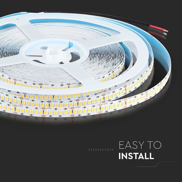 LED Ταινία 15W V-TAC PRO Samsung Chip Dimmable 24V 1650 lm/m Φυσικό 4000Κ 10 Μέτρα – 21321