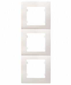 Πλαίσιο 3 θέσεων κάθετο λευκό Makel Lillium Natural Kare – 32001708