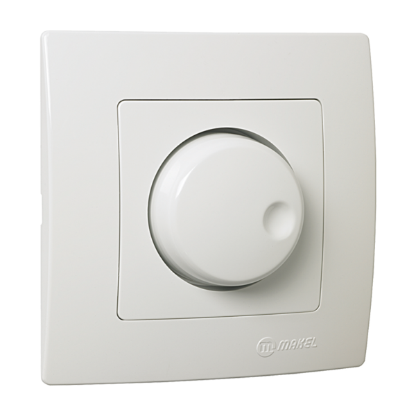 Dimmer 600W λευκό Makel Lillium Natural Kare – 32001A76