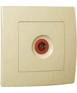 Πρίζα TV διελεύσεως μπεζ Makel Lillium Natural Kare – 32010007
