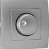 Dimmer 600W ασημί ματ Makel Lillium Natural Kare – 32018011