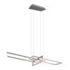 Κρεμαστό Φωτιστικό Trio Lighting LED 34W  Νίκελ Ματ Μεταλλικό Step Dimmable 4200lm 3000K  320310307