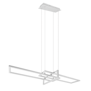 Κρεμαστό Φωτιστικό Trio Lighting LED 34W  Λευκό Ματ Μεταλλικό Step Dimmable 4400lm 4000K  320310331