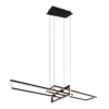 Κρεμαστό Φωτιστικό Trio Lighting LED 34W  Μαύρο Ματ Μεταλλικό Step Dimmable 4200lm 3000K  320310332