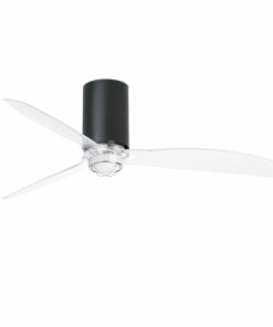 MINI TUBE FAN Ø128 CMS MATT BLACK 3 BLADES FARO – 32041