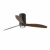 MINI TUBE FAN Ø128 CMS MATT BLACK 3 WOOD BLADES   FARO – 32042