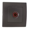 Πρίζα TV διελεύσεως ανθρακί ματ Makel Lillium Natural Kare – 32050007