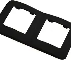 LILLIUM ΠΛΑΙΣΙΟ 2ΠΛΟ ΚΑΘΕΤΟ ΜΑΥΡΟ ΜΑΤ MAKEL – 32054707