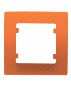 Πλαίσιο 1 θέσης πορτοκαλί Makel Lillium Natural Kare – 32094701
