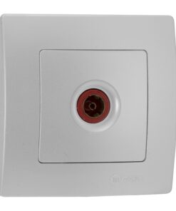 Πρίζα TV διελεύσεως περλέ ματ Makel Lillium Natural Kare – 32100007