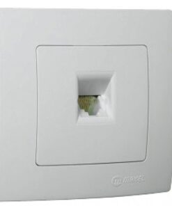 Πρίζα τηλεφώνου RJ11 μονή περλέ ματ Makel Lillium Natural Kare – 32100014