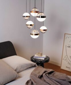 IDEAL LUX Κρεμαστό Φωτιστικό GALAXY LED 58W 3000K Λευκού Χρώματος – 321172