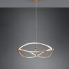 Κρεμαστό Φωτιστικό Trio Lighting LED 42W  Ορείχαλκος Ματ Μεταλλικό Step Dimmable 5100lm 3000K  321210108