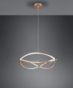 Κρεμαστό Φωτιστικό Trio Lighting LED 42W Ορείχαλκος Ματ Μεταλλικό Step Dimmable 5100lm 3000K 321210108