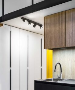IDEAL LUX Φωτιστικό Οροφής RUDY 4xGU10 Μαύρου Χρώματος – 321523