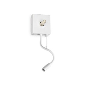 IDEAL LUX Επιτοίχιο Φωτιστικό KUBIKO LED 3W 3000K Λευκού Χρώματος – 321578