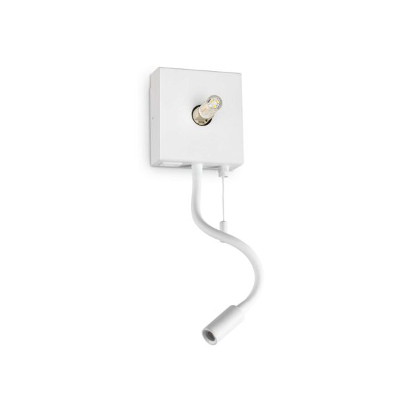 IDEAL LUX Επιτοίχιο Φωτιστικό KUBIKO LED 3W 3000K Λευκού Χρώματος – 321578