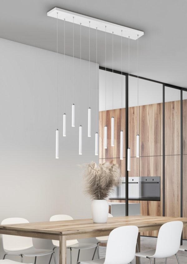 Κρεμαστό Φωτιστικό Trio Lighting LED 2,5W  Λευκό Ματ Μεταλλικό 220lm 3000K  321611131