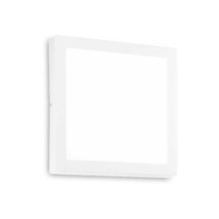 IDEAL LUX UNIVERSAL Πλαφονιέρα LED 36W 4300lm Λευκή PL D40 Τετράγωνη 4000K – 321660