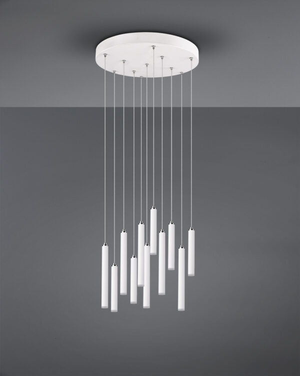 Κρεμαστό Φωτιστικό Trio Lighting LED 2,5W  Λευκό Ματ Μεταλλικό Step Dimmable 220lm 3000K  321691131