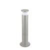 IDEAL LUX Φωτιστικό Κολωνάκι Κήπου TORRE 1xE27 IP65 Γκρι Χρώματος – 321851