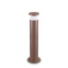 IDEAL LUX Φωτιστικό Κολωνάκι Κήπου TORRE 1xE27 IP65 Καφέ Χρώματος – 321868