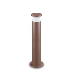 IDEAL LUX Φωτιστικό Κολωνάκι Κήπου TORRE 1xE27 IP65 Καφέ Χρώματος – 321868