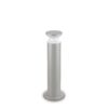 IDEAL LUX Φωτιστικό Κολωνάκι Κήπου TORRE 1xE27 IP44 Γκρι Χρώματος – 321905