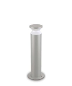 IDEAL LUX Φωτιστικό Κολωνάκι Κήπου TORRE 1xE27 IP44 Γκρι Χρώματος – 321905