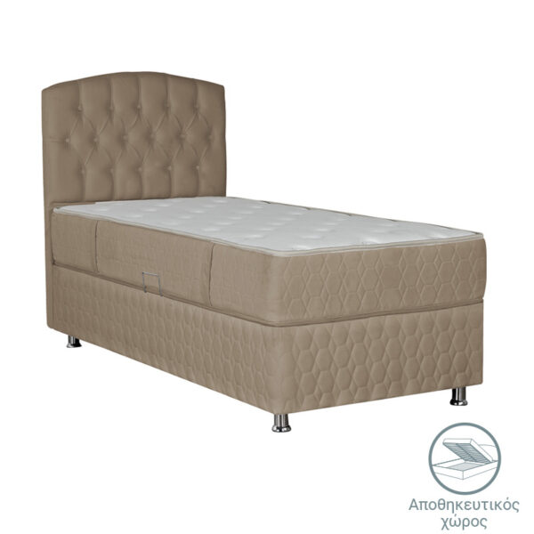 Âed Lanse pakoworld with storage space brown 120x200cm 322-000006