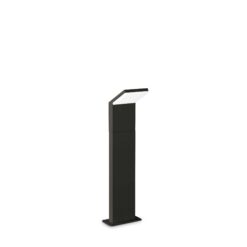 IDEAL LUX Φωτιστικό Κολωνάκι Κήπου STYLE LED 9W 3000K IP54 Μαύρου Χρώματος – 322537