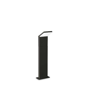 IDEAL LUX Φωτιστικό Κολωνάκι Κήπου STYLE LED 9W 3000K IP54 Μαύρου Χρώματος – 322537