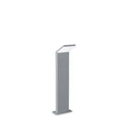 IDEAL LUX Φωτιστικό Κολωνάκι Κήπου STYLE LED 9W 4000K IP54 Γκρι Χρώματος – 322544