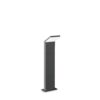 IDEAL LUX Επιτοίχιο Φωτιστικό STYLE LED 9W 3000K IP54 Χρώματος Ανθρακί – 322612