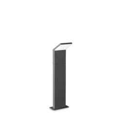 IDEAL LUX Επιτοίχιο Φωτιστικό STYLE LED 9W 3000K IP54 Χρώματος Ανθρακί – 322612