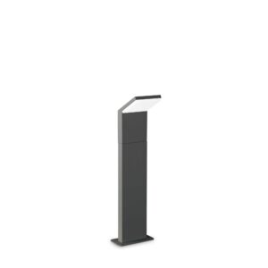 IDEAL LUX Επιτοίχιο Φωτιστικό STYLE LED 9W 3000K IP54 Χρώματος Ανθρακί – 322612