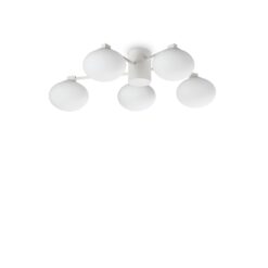 IDEAL LUX Φωτιστικό Οροφής HERMES 5xG9 Λευκού Χρώματος – 322698