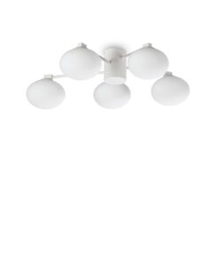 IDEAL LUX Φωτιστικό Οροφής HERMES 5xG9 Λευκού Χρώματος – 322698