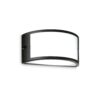 IDEAL LUX Επιτοίχιο Φωτιστικό REX-1 1xE27 IP44 Μαύρου Χρώματος – 322728