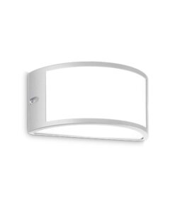 IDEAL LUX Επιτοίχιο Φωτιστικό REX-1 1xE27 IP44 Γκρι Χρώματος – 322735