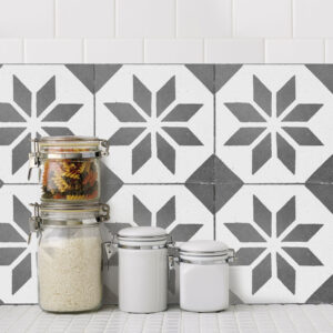 Stone Flowers πλακάκια διακόσμησης πατώματος Ango – 32306