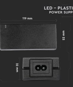 Τροφοδοτικό για LED 30W 12V IP44 Πλαστικό V-TAC – 3238